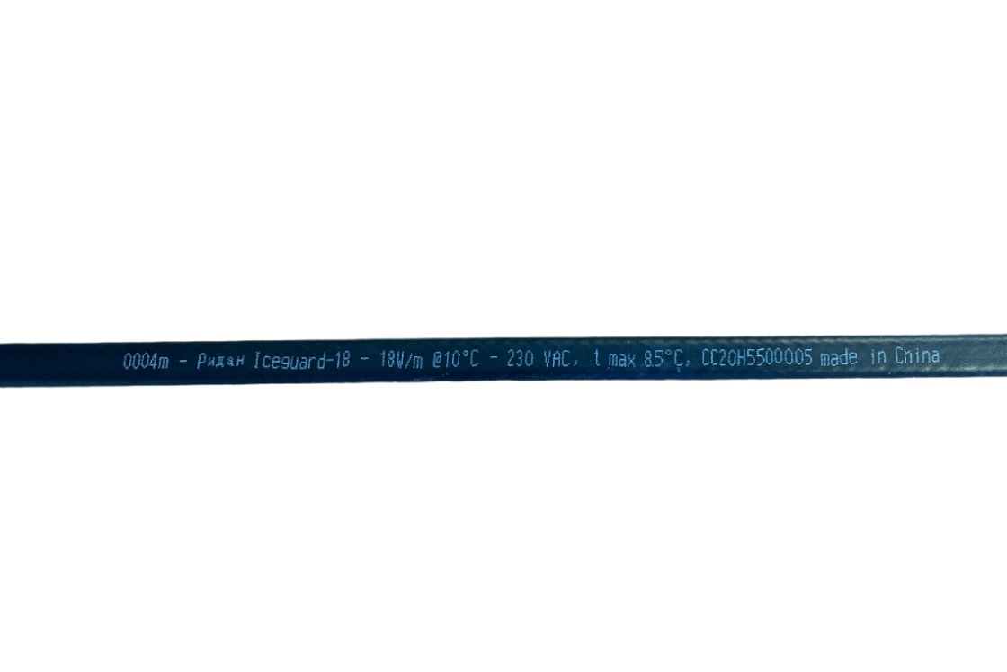 21RT0812R — Ridan Iceguard-18 (Защита от обледенения) саморегулирующийся нагревательный кабель 230 В, 300 м, отрезной