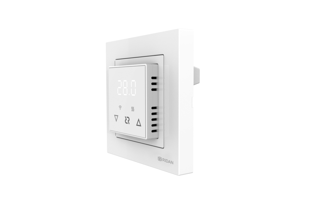 21RT0104R — Ridan Classy (Класси) терморегулятор с Wi-Fi, белый